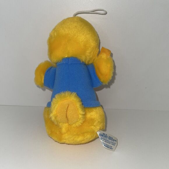 9" VINTAGE HASBRO SOFTIES SESAME STREET BIG BIRD STUFFED ANIMAL PLUSH TOY DOLL - Picture 5 of 9